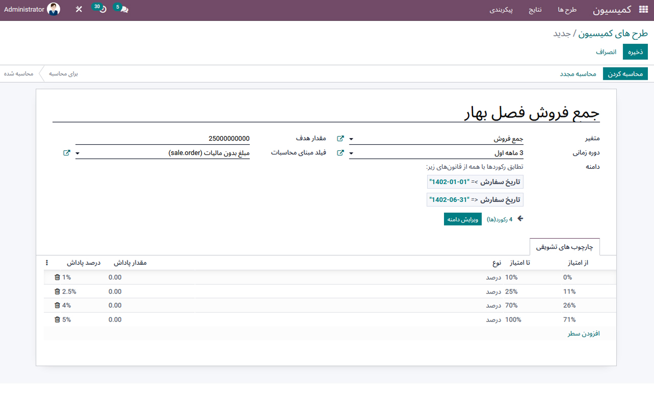 #odoo #artadoo #erp #commission #اودوو_فارسی #اودو #آرتادوو #اودوو #آرتادو #اودوو_فارسی #اودوو_ایرانی #اودو #کمیسیون